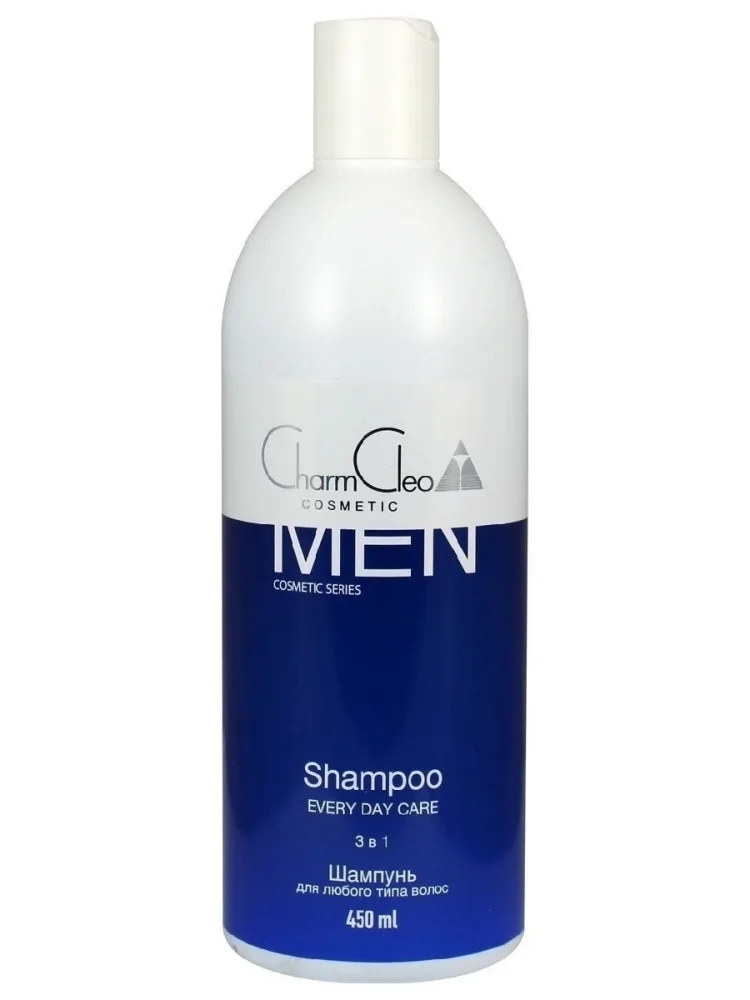 CHARM CLEO COSMETIC Шампунь для волос МУЖСКОЙ 3 в 1 Shampoo Every Day Care