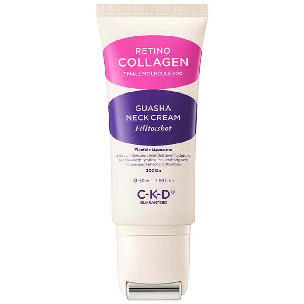 CKD Интенсивный роликовый крем для шеи CKD Retino Collagen Small Molecule 300 Guasha Cream Filltocshot