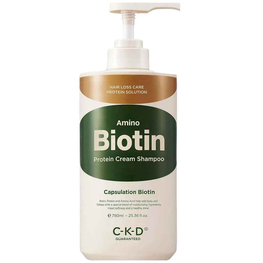 CKD Питательный кремовый шампунь с протеинами CKD Amino Biotin Protein Cream Shampoo