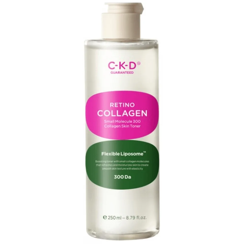 CKD Укрепляющий липосомальный тоник с ретиналем CKD Retino Collagen Small Molecule 300 Collagen Skin Toner