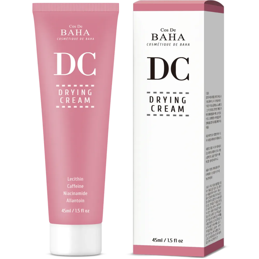 COS DE BAHA Крем для лица для жирной кожи ЛЕЦИТИН / НИАЦИНАМИД DC Cos De Baha Drying Cream