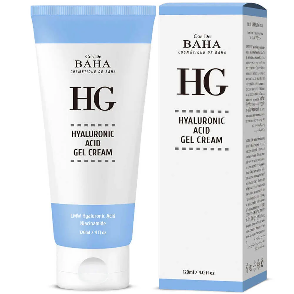 COS DE BAHA Крем-гель для лица ИНТЕНСИВНОЕ УВЛАЖНЕНИЕ HG120 Cos De Baha Hyaluronic Gel Cream