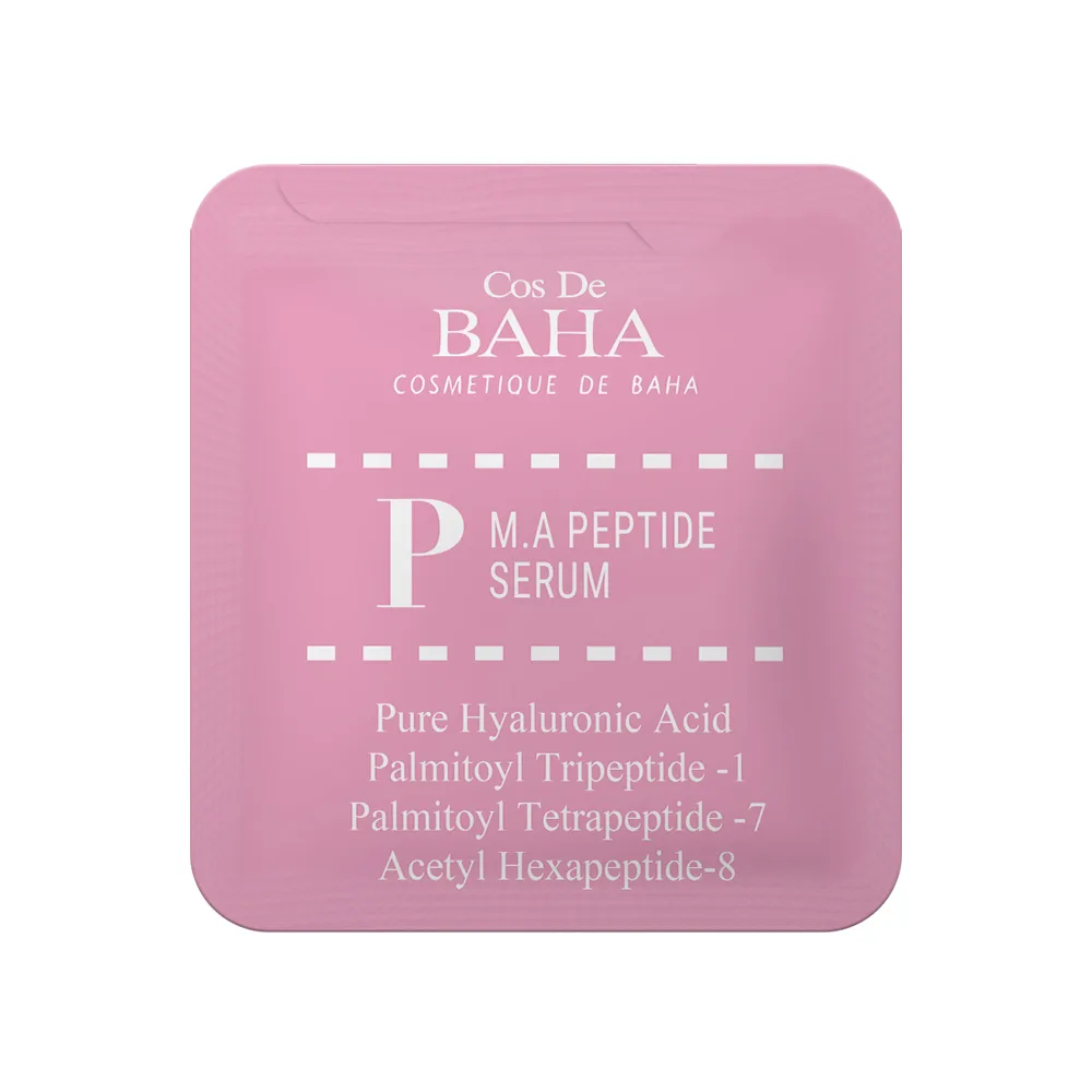 COS DE BAHA ПРОБНИК Сыворотка для лица антивозрастная ПЕПТИДЫ P Cos De Baha Peptide Serum