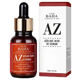 COS DE BAHA Сыворотка для лица для проблемной кожи АЗЕЛАИНОВАЯ КИСЛОТА AZ Cos de Baha Azelaic Acid 10% Serum, 30