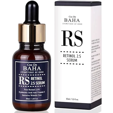 COS DE BAHA Сыворотка для лица омолаживающая РЕТИНОЛ RS Cos De Baha Retinol 2,5 Serum