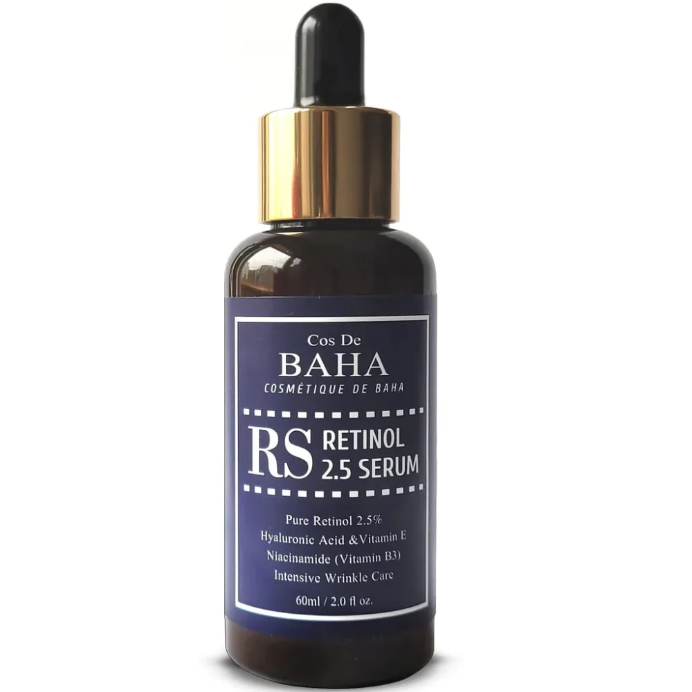 COS DE BAHA Сыворотка для лица омолаживающая РЕТИНОЛ RS60 Cos De Baha Retinol 2,5 Serum