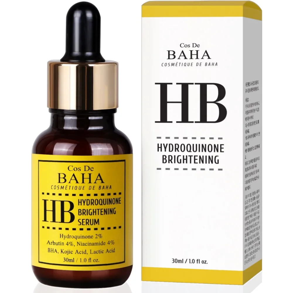 COS DE BAHA Сыворотка для лица осветляющая ГИДРОХИНОН HB Cos De Baha Hydroquinone 2% Serum