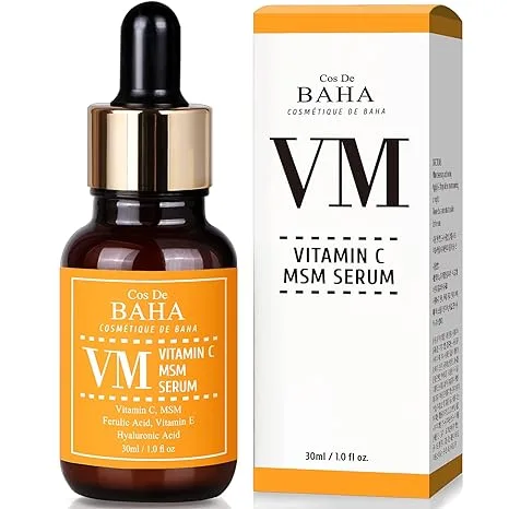 COS DE BAHA Сыворотка с витамином C от пигментации Cos De Baha Vitamin C MSM Serum VM