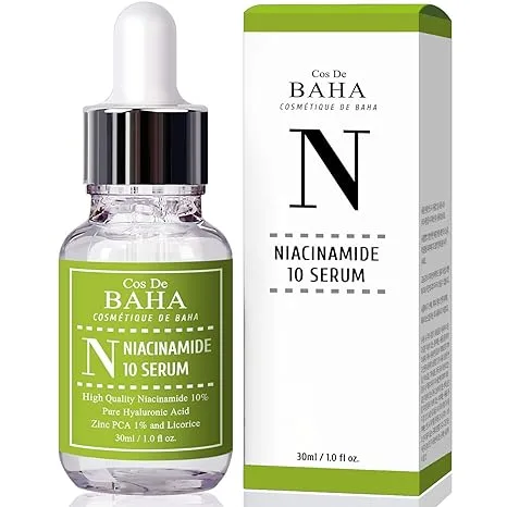 COS DE BAHA Сыворотка для лица противовоспалительная НИАЦИНАМИД N Cos De Baha Niacinamide 10 Serum