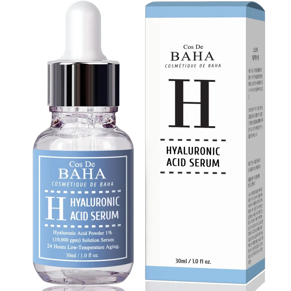 COS DE BAHA Сыворотка для лица увлажняющая ГИАЛУРОНОВАЯ КИСЛОТА Cos De BAHA H Hyaluronic Serum