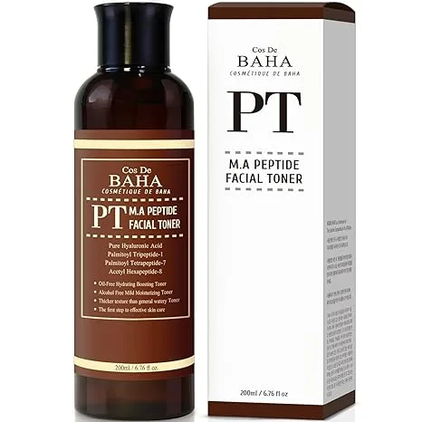 COS DE BAHA Тонер для лица антивозрастной ПЕПТИДЫ PT Cos De Baha Peptide Toner