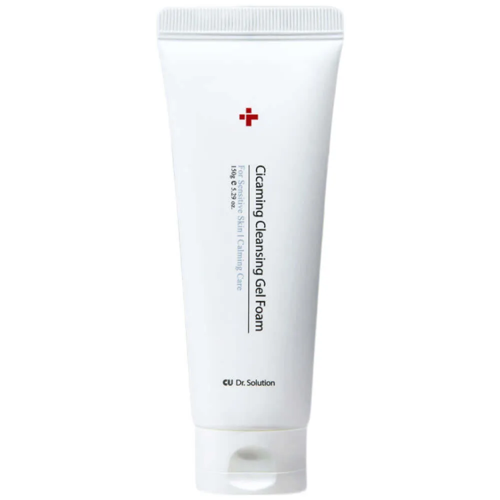 CUSKIN Гель-пенка с центеллой для деликатного умывания CUSKIN Dr.Solution Cicaming Cleanser Gel Foam