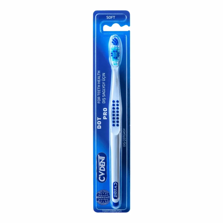 CVDENT Зубная щетка МЯГКАЯ Dot Pro Soft