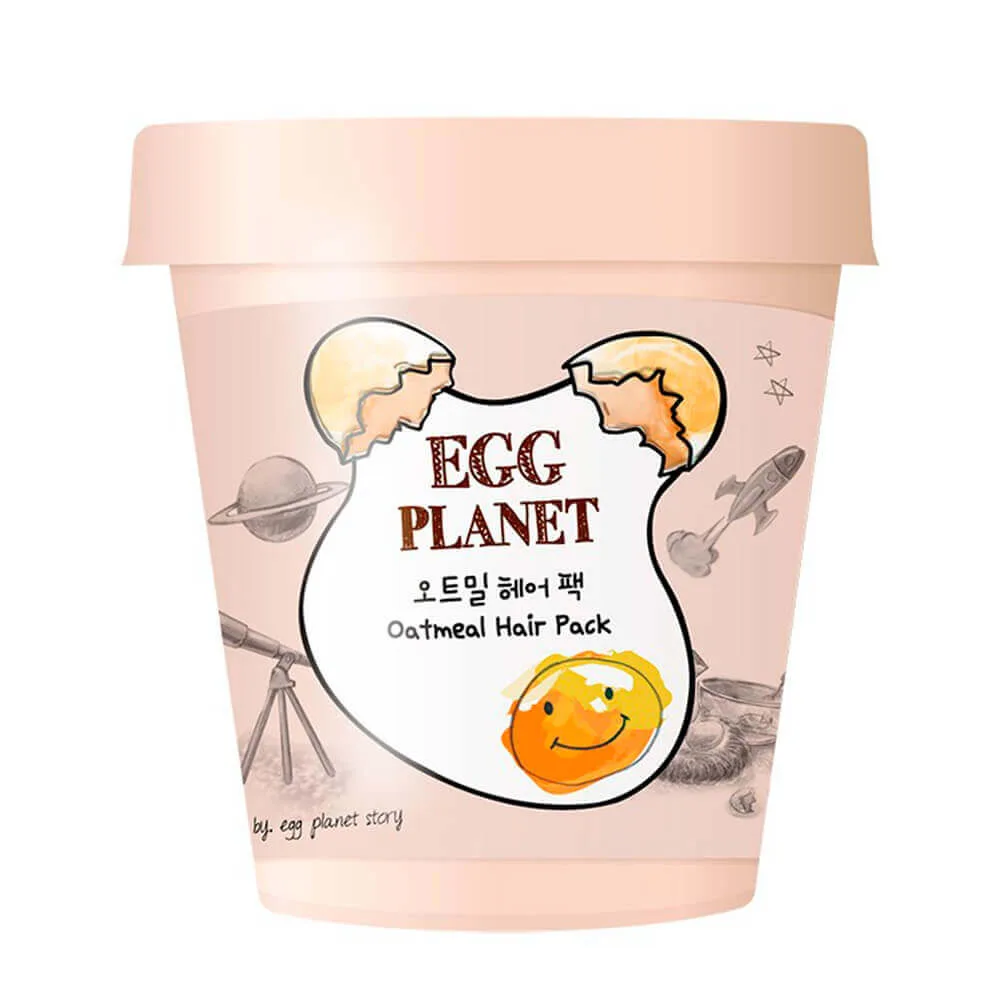 Daeng Gi Meo Ri Увлажняющая маска для волос с яичным желтком и овсом Daeng Gi Meo Ri Egg Planet Oatmeal Hair Pack