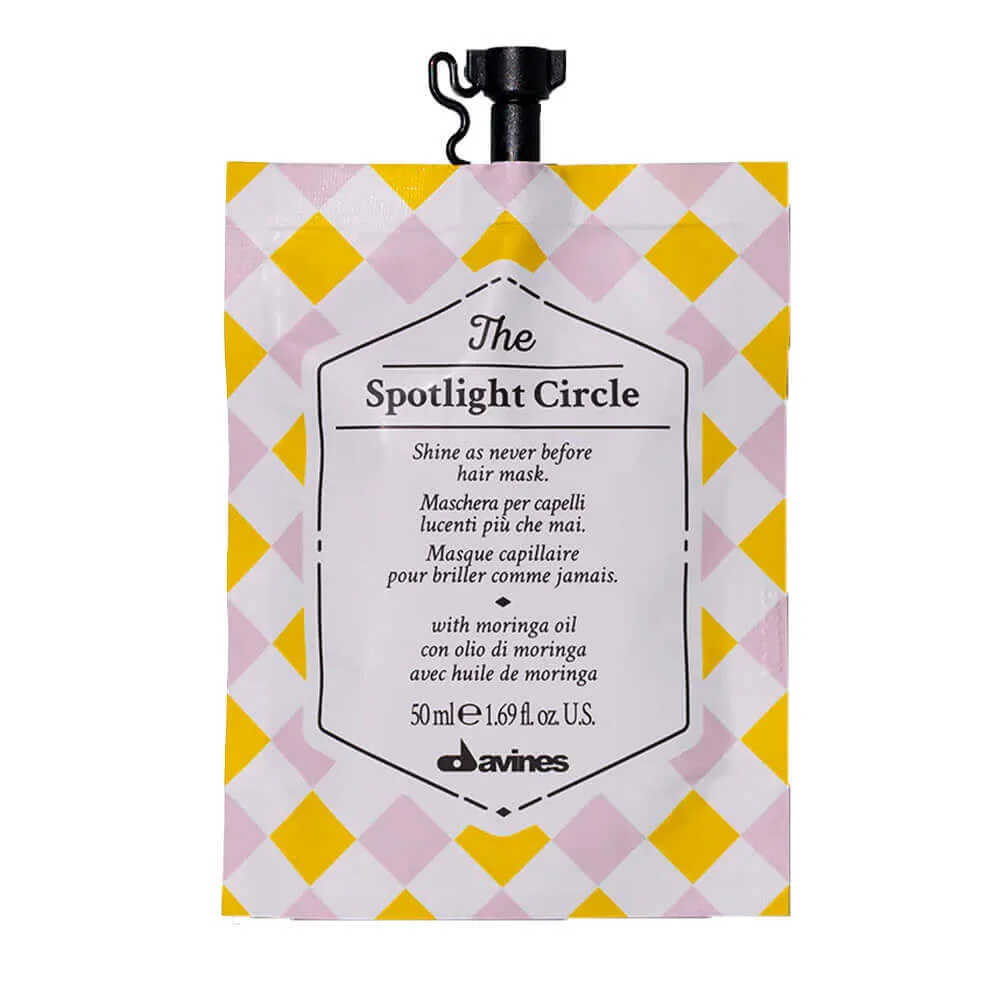 Davines Маска-суперблеск для волос с маслом моринги Davines The Spotlight Circle