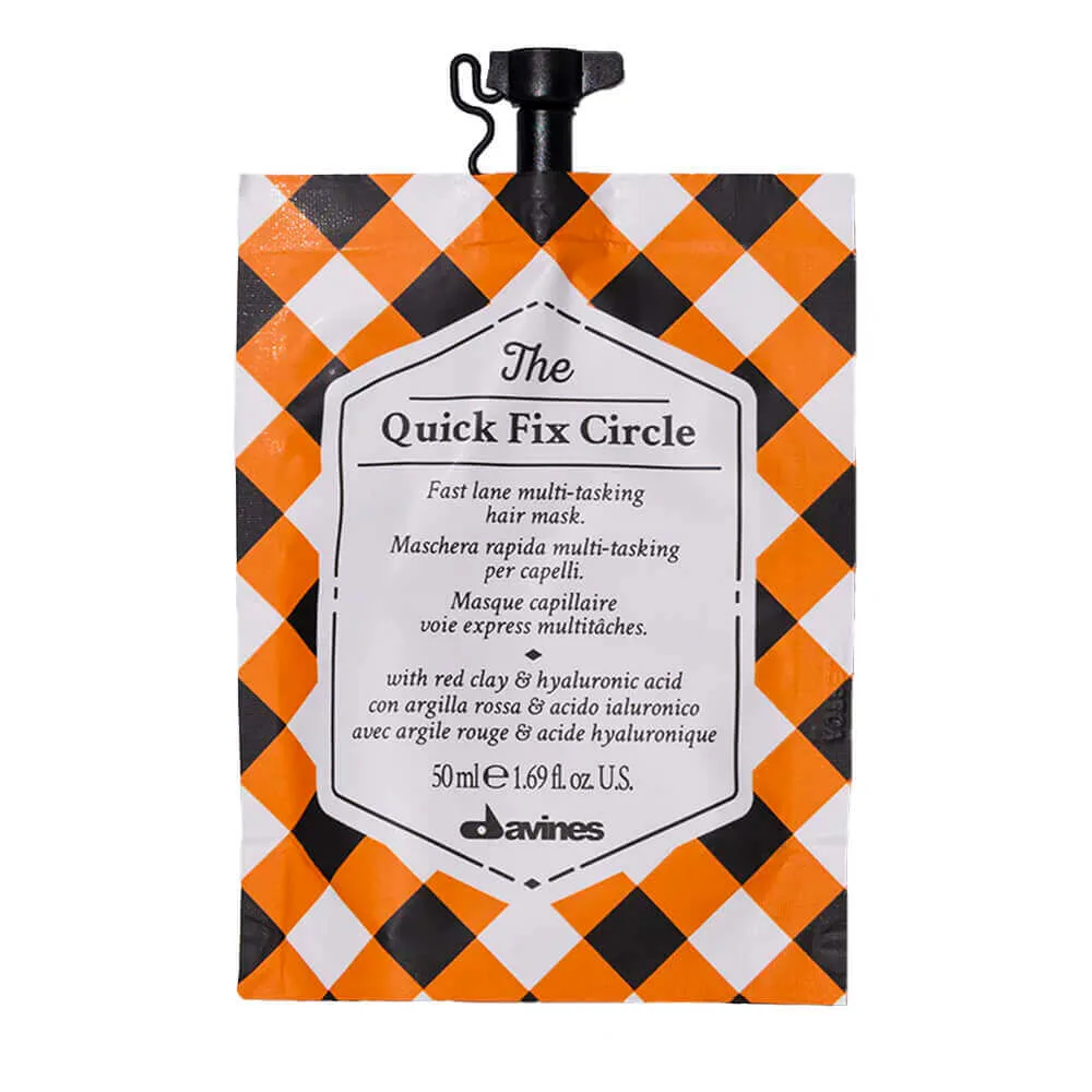 Davines Универсальная экспресс-маска для волос с гиалуроновой кислотой Davines The Quick Fix Circle