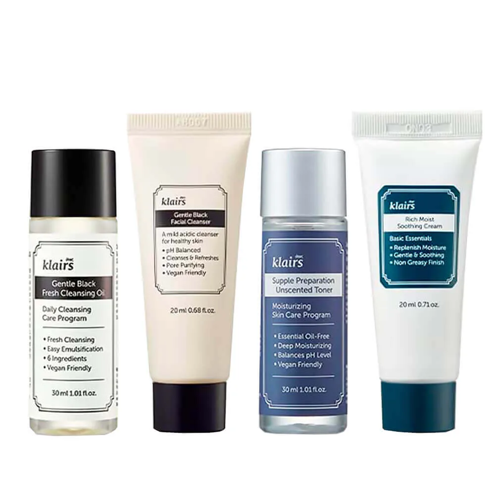 Dear, Klairs Набор хитов-миниатюр Dear, Klairs Skincare Trial Kit