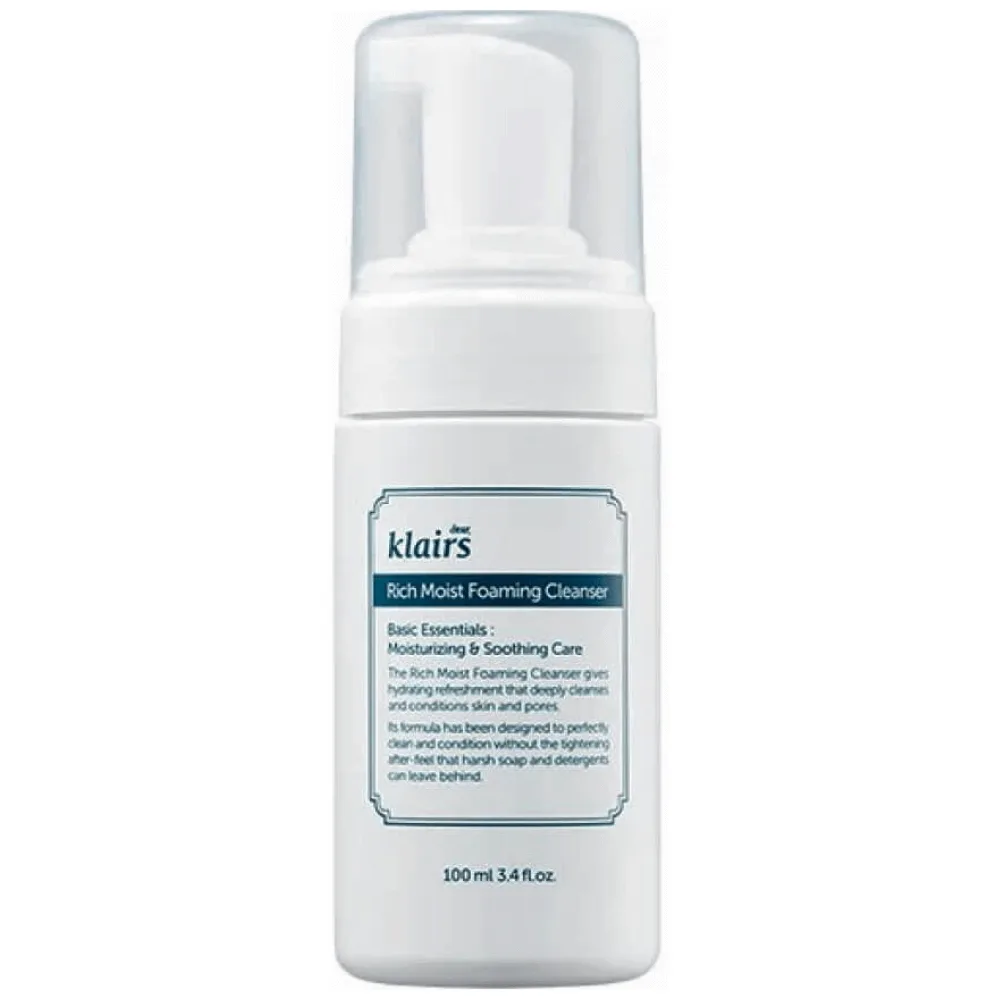 Dear, Klairs Пенка для умывания КИСЛОРОДНАЯ Dear.Klairs Rich Moist Foaming Cleanser