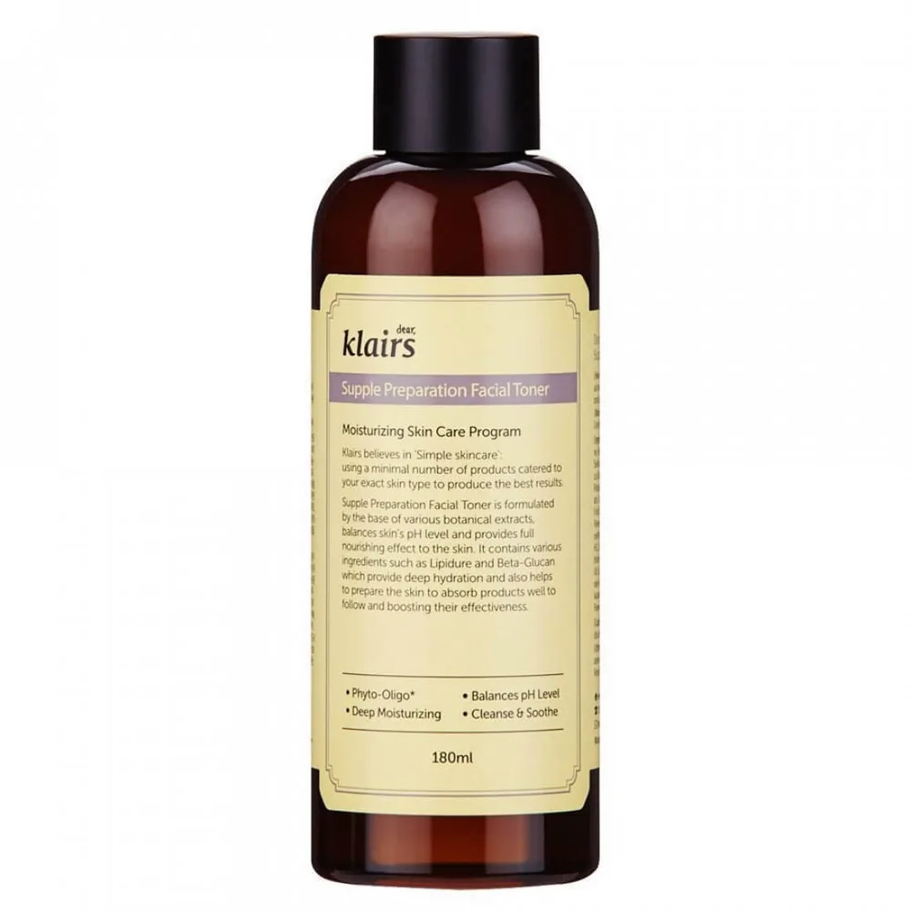 Dear, Klairs Тонер для лица ФИТО-ОЛИГО КОМПЛЕКС Dear.Klairs Supple Preparation Facial Toner