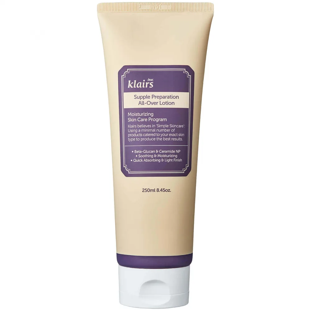 Dear, Klairs Увлажняющий лосьон для лица и тела Dear, Klairs Supple Preparation All Over Lotion