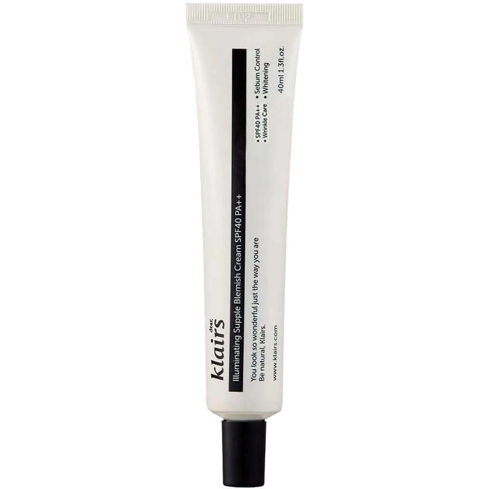 Dear, Klairs ВВ-крем с естественным финишем Dear, Klairs illuminating Supple Blemish Cream SPF40 PA++