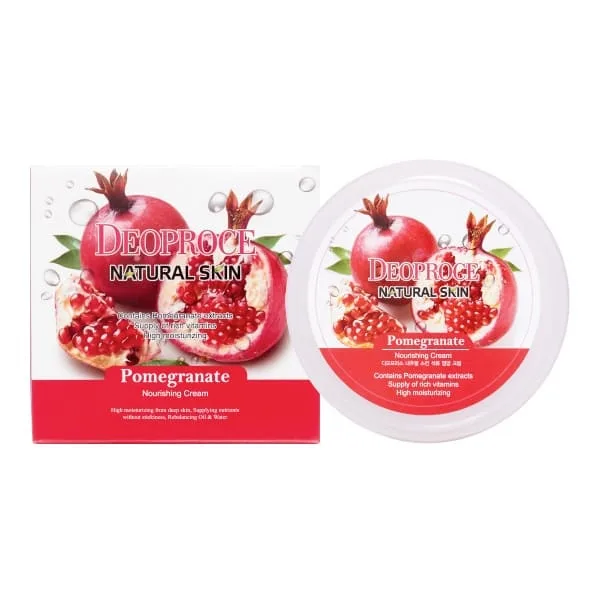 DEOPROCE Крем для лица и тела питательный ЭКСТРАКТ ГРАНАТА Natural Skin Pomegranate Nourishing Cream