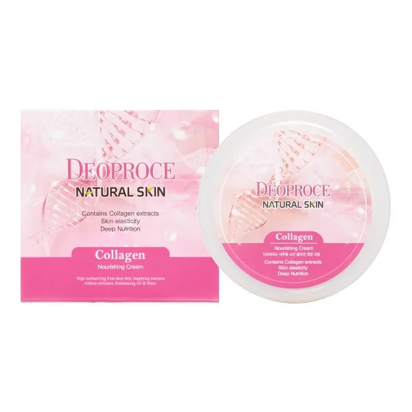 DEOPROCE Крем для лица питательный КОЛЛАГЕН Natural Skin Collagen Nourishing Cream