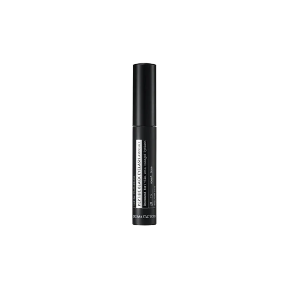 Derma Factory Ампула для роста ресниц с пептидами (чёрная) - Peptide black eyelash ampoule