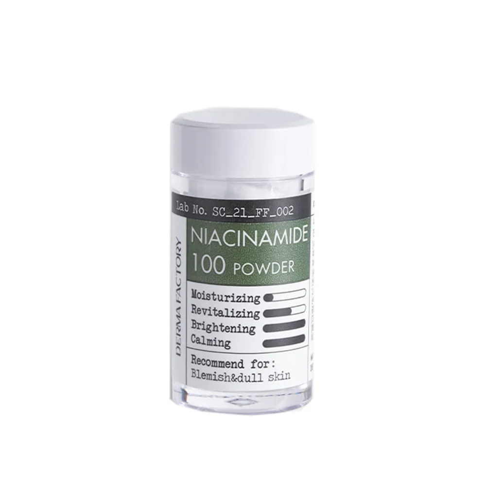 Derma Factory Добавка в средство для кожи 100% НИАЦИНАМИД порошковый Niacinamide 100% Powder