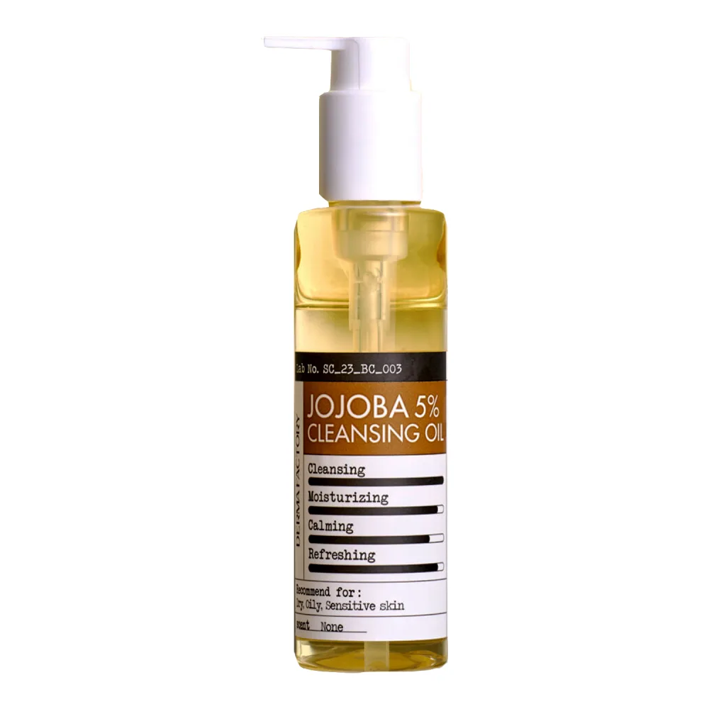 Derma Factory Гидрофильное масло ЭКСТРАКТ ЖОЖОБА Jojoba 5% Cleansing Oil