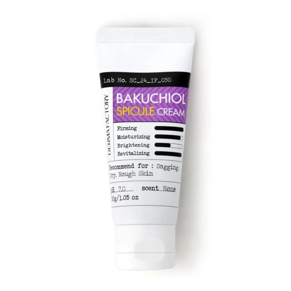 Derma Factory Крем антивозрастной с 1% бакучиола и спикулами - Bakuchiol spicule cream