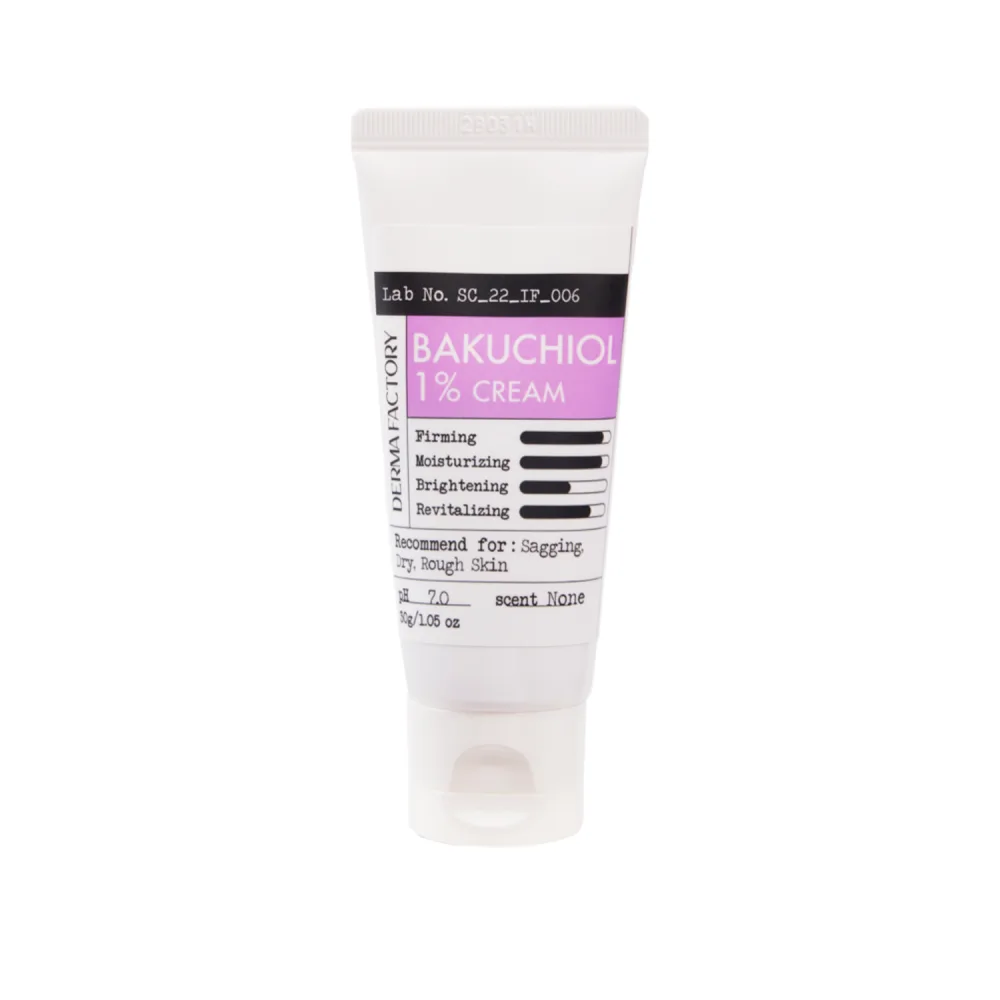 Derma Factory Крем для лица БАКУЧИОЛ 1% Bakuchiol 1% Cream