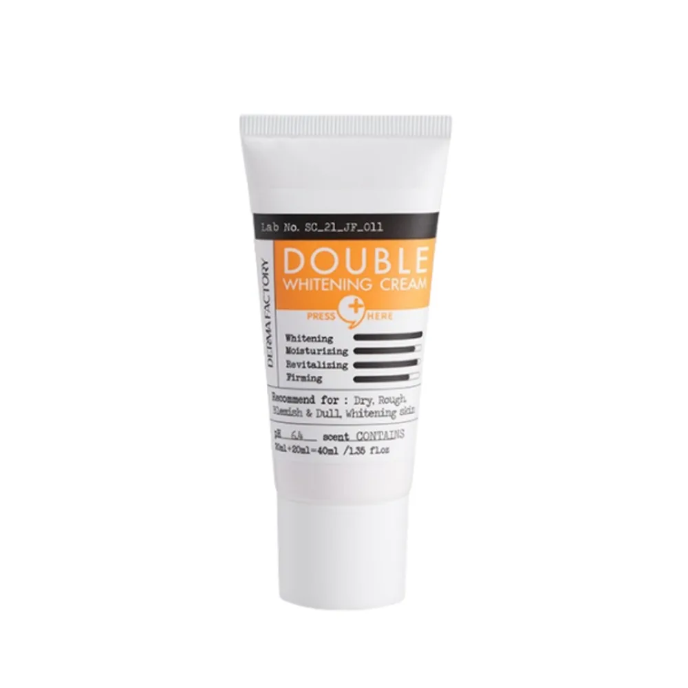 Derma Factory Крем для лица двойной с экстрактом облепихи - Double whitening cream