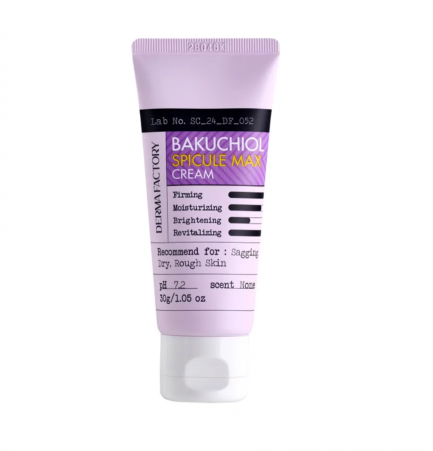 Derma Factory Крем для лица МИКРОИГЛЫ 20 000 ppm + БАКУЧИОЛ Bakuchiol Spicule Max Cream