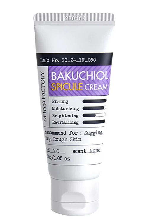 Derma Factory Крем для лица МИКРОИГЛЫ 4000 ppm И БАКУЧИОЛ Bakuchiol Spicule Cream