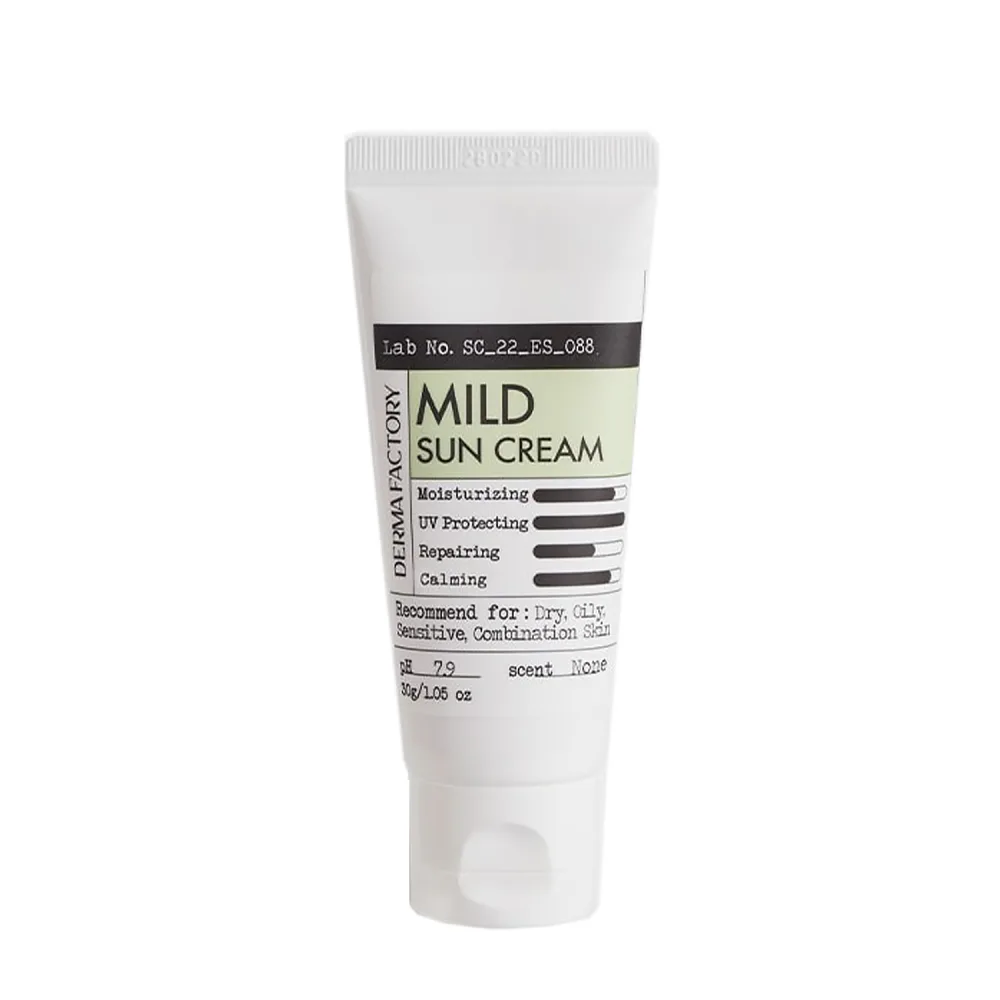 Derma Factory Крем для лица солнцезащитный МЯГКИЙ SPF50 Mild Sun Cream