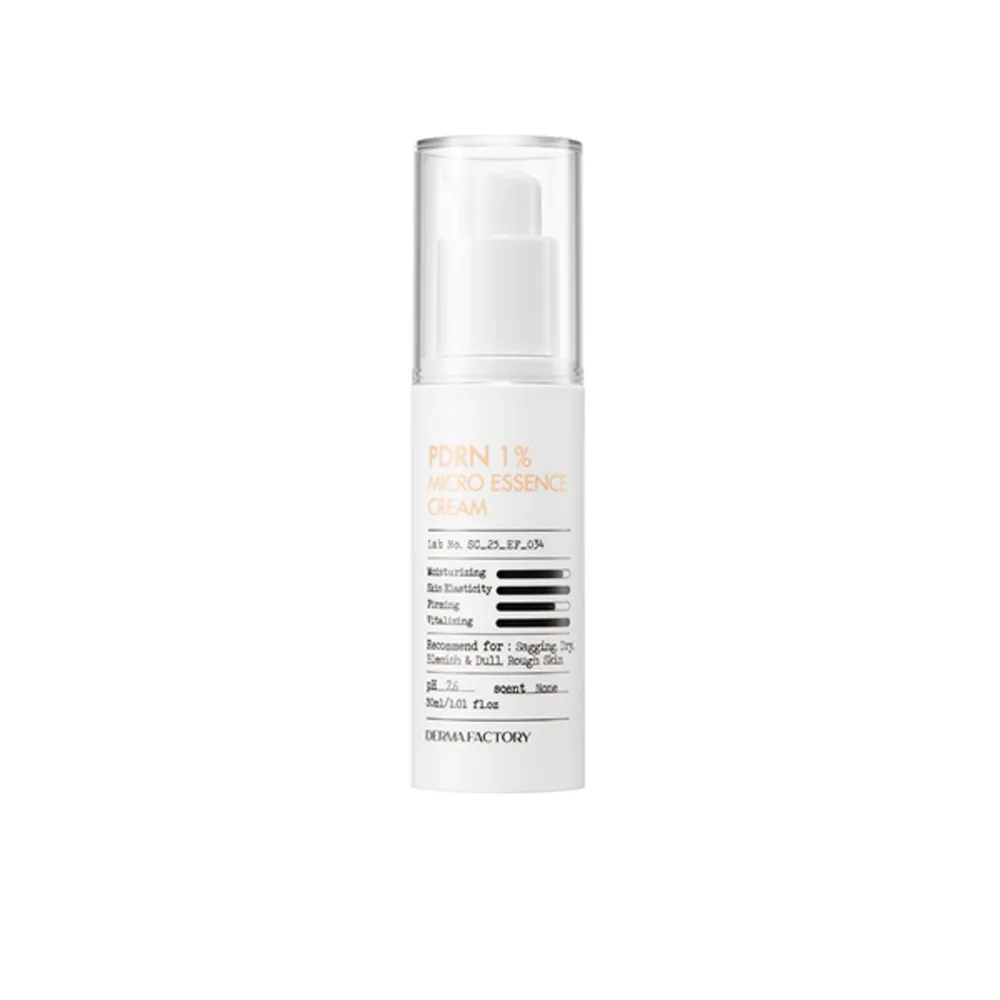 Derma Factory Крем-эссенция для лица с PDRN - PDRN 1% micro essence cream