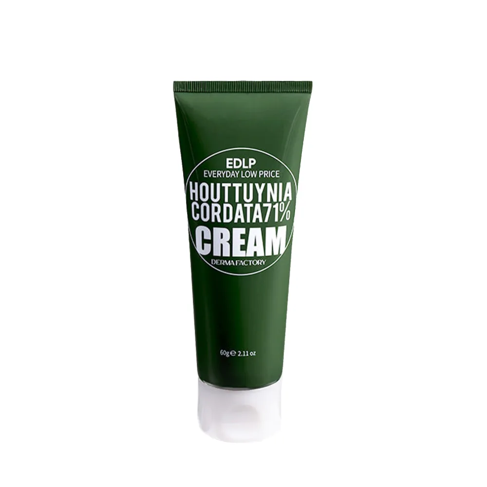 Derma Factory Крем-гель для лица ЭКСТРАКТ ЦВЕТКА ХАУТТЮЙНИИ Houttuynia Cordata 71% Cream