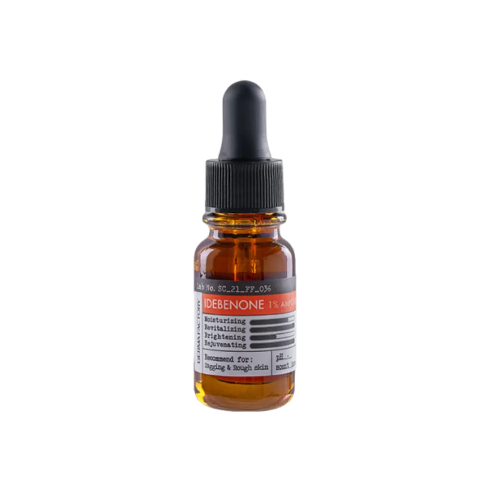 Derma Factory Сыворотка ампульная для лица с идебеноном - Idebenone 1% ampoule