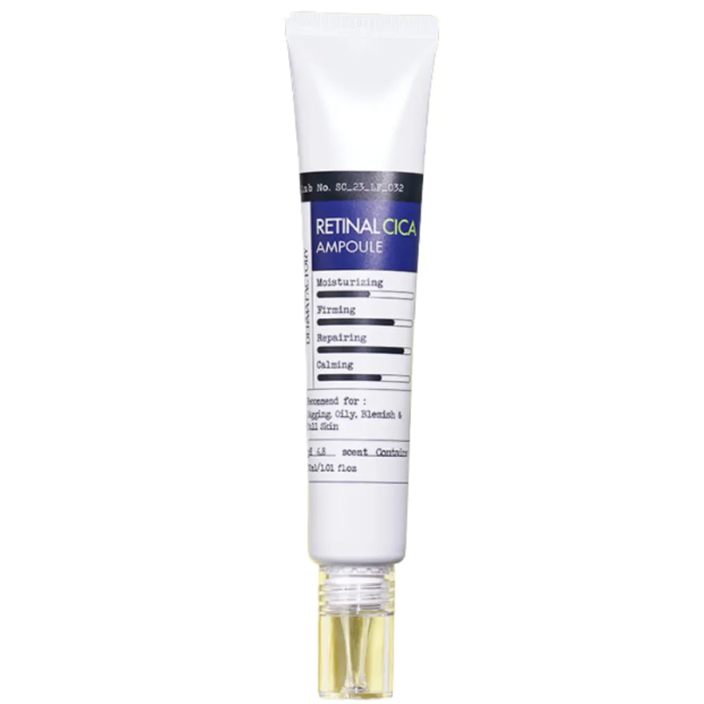 Derma Factory Сыворотка ампульная укрепляющая с ретиналем и центеллой - Retinal cica ampoule
