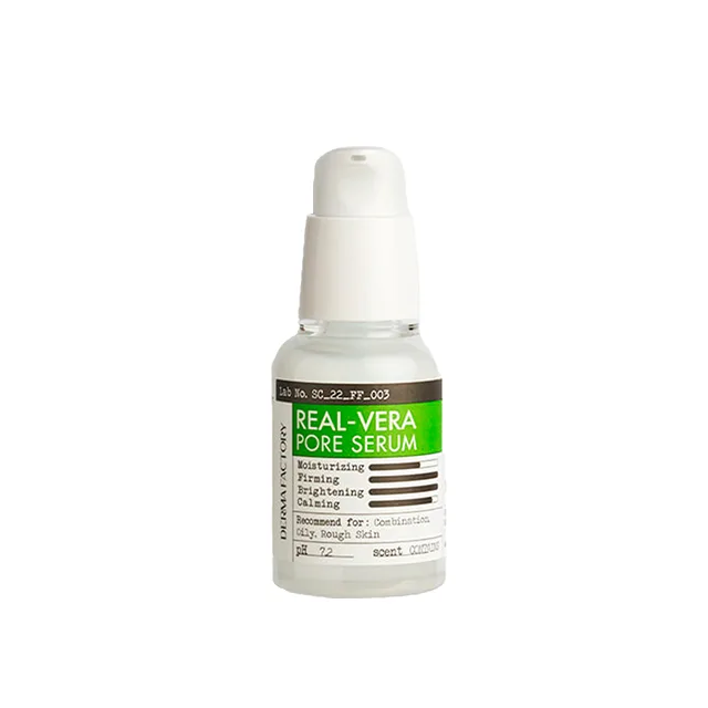 Derma Factory Сыворотка для лица АЛОЕ ВЕРА для очищения пор Real-Vera Pore Serum