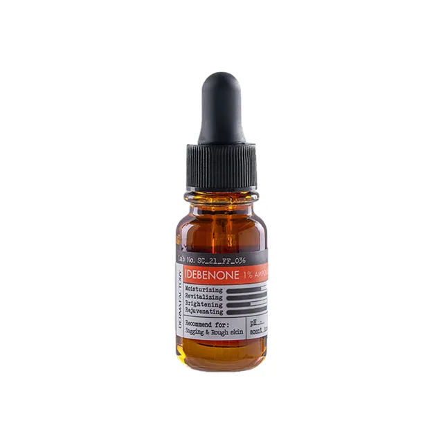 Derma Factory Сыворотка для лица ИДЕБЕНОН антивозрастная Idebenone 1% Ampoule