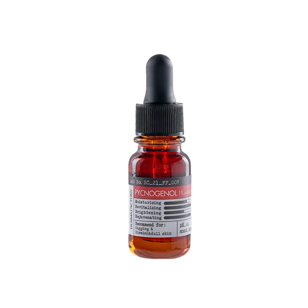 Derma Factory Сыворотка для лица ПИКНОГЕНОЛ антиоксидантная Pycnogenol 1% Ampoule