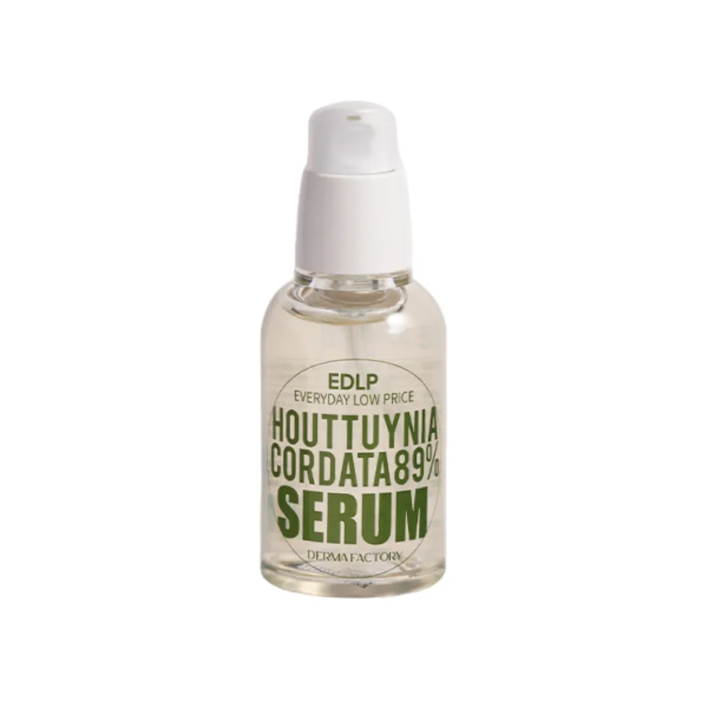 Derma Factory Сыворотка для лица с экстрактом цветка хауттюйнии - Houttuynia cordata 89% serum