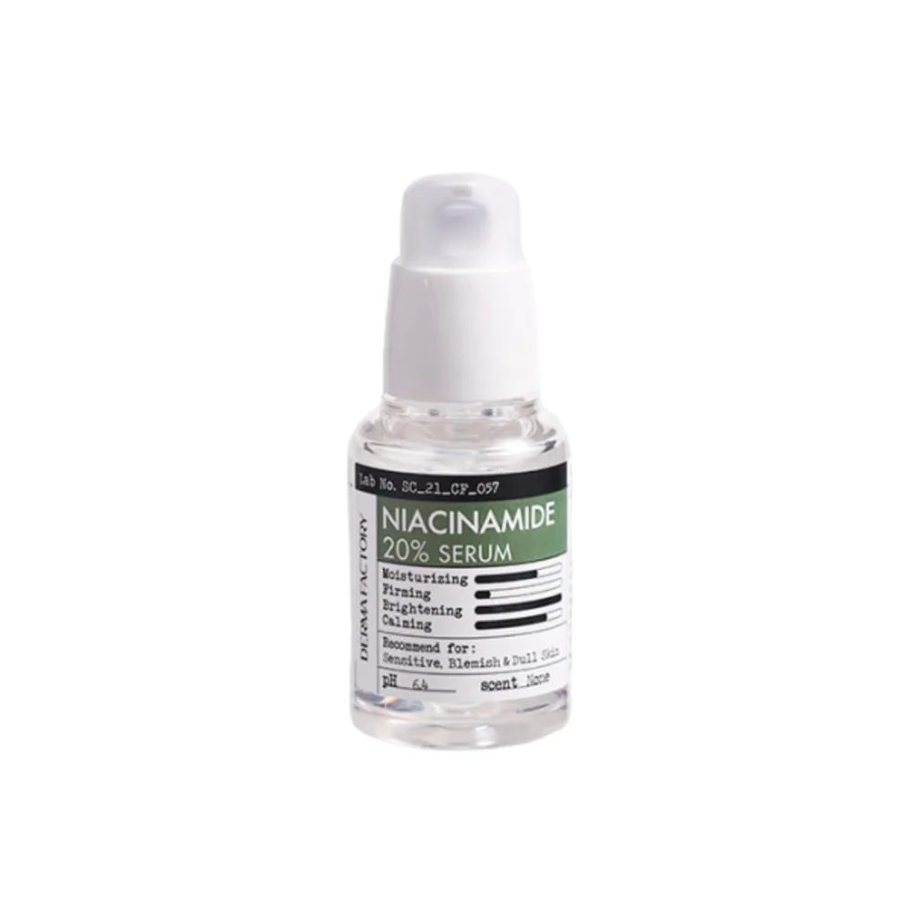 Derma Factory Сыворотка для лица с ниацинамидом - Niacinamide 20% serum