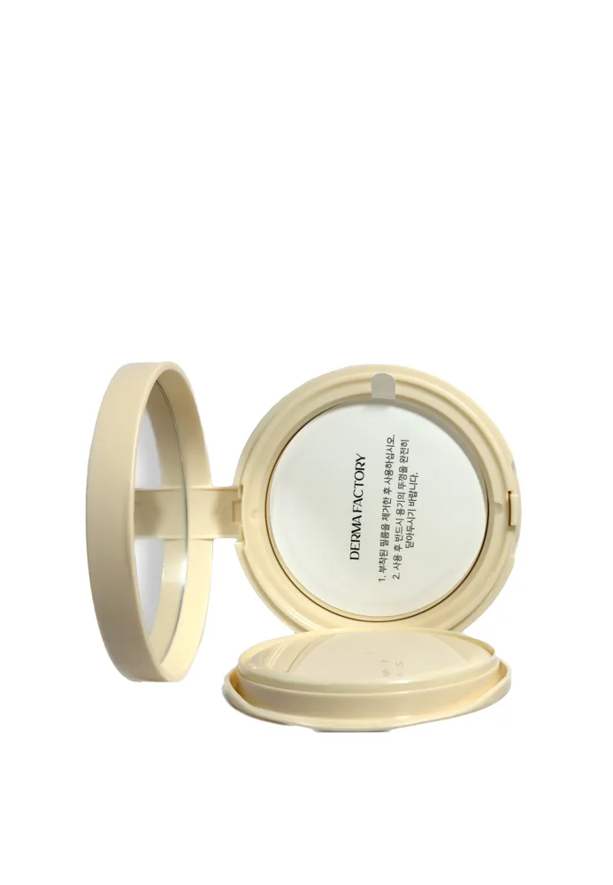 Derma Factory Тональный кушон солнцезащитный ВЕГАНСКИЙ КОЛЛАГЕН №23 Vegan Collagen Cushion SPF 50+ P++++