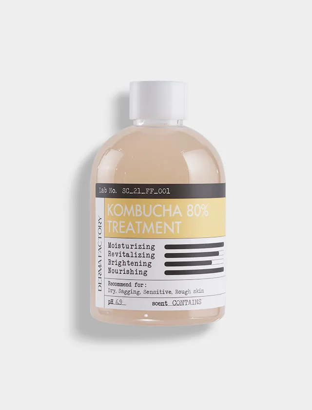 Derma Factory Тонер для лица ЭКСТРАКТ КОМБУЧИ Kombucha 80% Treatment