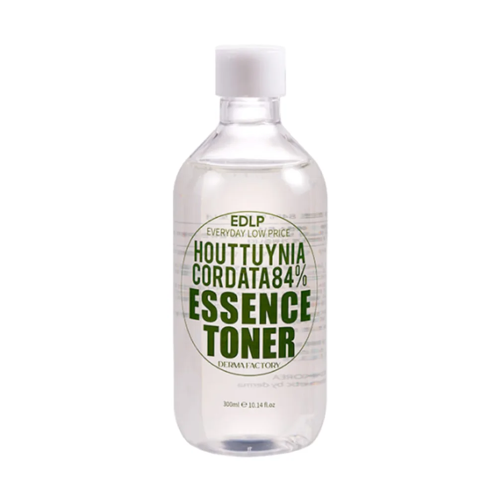 Derma Factory Тонер для лица с экстрактом хауттюйнии - Houttuynia cordata 84% essence toner