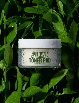 Derma Factory Тонер - пэды для лица увлажняющие ЭКСТРАКТ ХАУТЮНИИ Houttuynia Cordata 84% Toner Pad