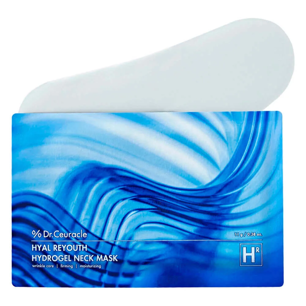Dr.Ceuracle Гидрогелевая лифтинг-маска для шеи от морщин Dr.Ceuracle Hyal Reyouth Hydrogel Neck Mask